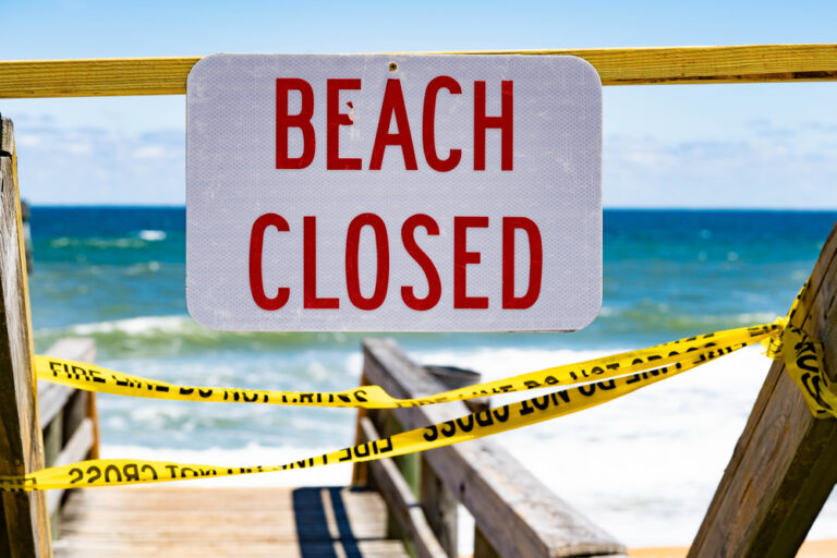 Beaches Closed WHY?