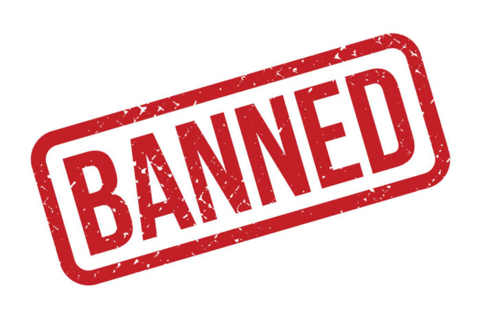 shutterstock_1421213777.jpg featured image Red stamped text reading banned diagonally across image