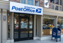 USPS postal office.