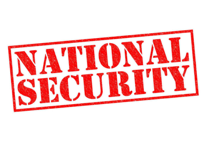 shutterstock_186385916.jpg featured image National Security in bold red text.