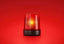 Red Emergency Light
