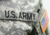 U.S. Army uniform with American flag patch