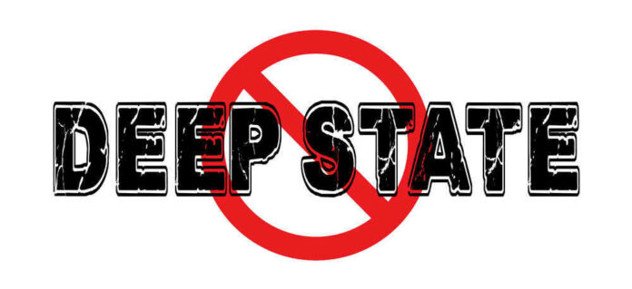 shutterstock_495007732.jpg No Deep State text with prohibition symbol