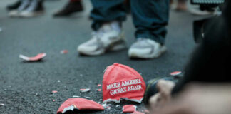 Shattered Make America Great Again hat
