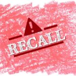 RECALL ALERT: Baby Food at Risk Recall alert with an exclamation mark on a red background