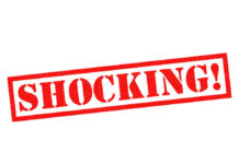 Bombshell: Trump Account Shutdown Revealed Red text stating the word shocking