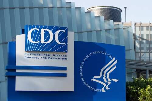 Atlanta,,Ga,,Usa,-,June,15,,2022:,Closeup,Of,The Signage of the CDC building displaying its name and logo