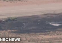 Eight dead after B-52 bomber crashes at California military base