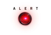 RECALL ALERT: Flying Auto Glass Danger A red alert button with the word 'ALERT' above it