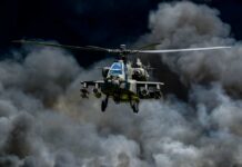 VIDEO: Drone Boat Saves U.S. Pilots Military Apache helicopter flying through a cloud of smoke