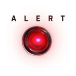 Killer Mist Haunts Blue City’s Rooftops? A red alert button with the word 'ALERT' above it