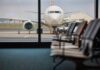 Miracle Pilot’s Alarming Reveal View of an airplane from an airport waiting area