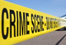 Masked Gunman Turns Barbecue Into War Zone Crime scene