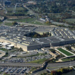 Aerial view of the Pentagon