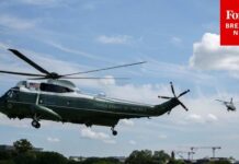 Safety Incident Involving President’s Marine One Helicopter Under Investigation