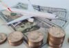 Airline Charges For Overhead — Outrage Erupts An airplane taking off near an airport control tower