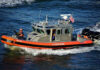 Tourist Photo Op Turns Into SOS U.S. Coast Guard boat on the water.