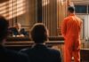 DA Weighs Execution In Teen Killing Defendant in orange jumpsuit stands before a judge in a courtroom