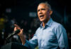 Obama’s NEW Ultimatum Shocks Democrats Barack Obama speaks at podium.