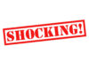 SHOCKER: Detective Turned Child Killer Red text stating the word shocking