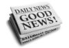 GOOD NEWS: Hidden Boost Powers Q2 Stack of newspapers with headline Good News